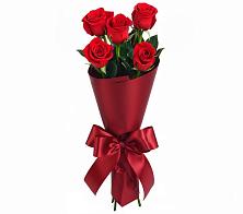 Букет 5 Красных роз Эдлесс Лав в Возрождение