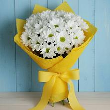 Букет цветов из:  Хризантемы #REPLACE_PRED# Возрождение