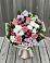 Букет цветов из: Альстромерии, Гвоздики, Розы и Хризантемы в Возрождение