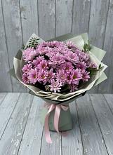 Букет цветов из:  Хризантемы в Возрождение