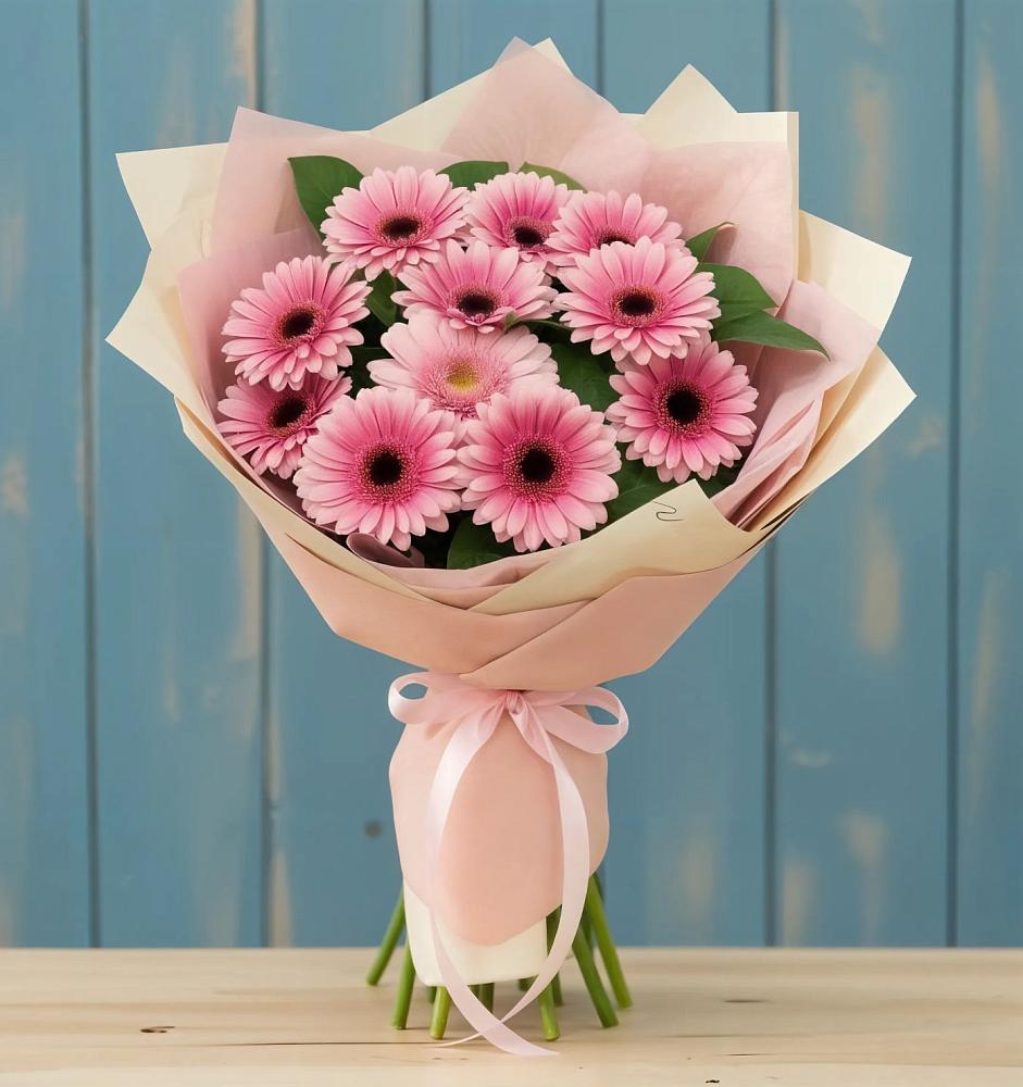 Букет цветов из: Герберы в Возрождение