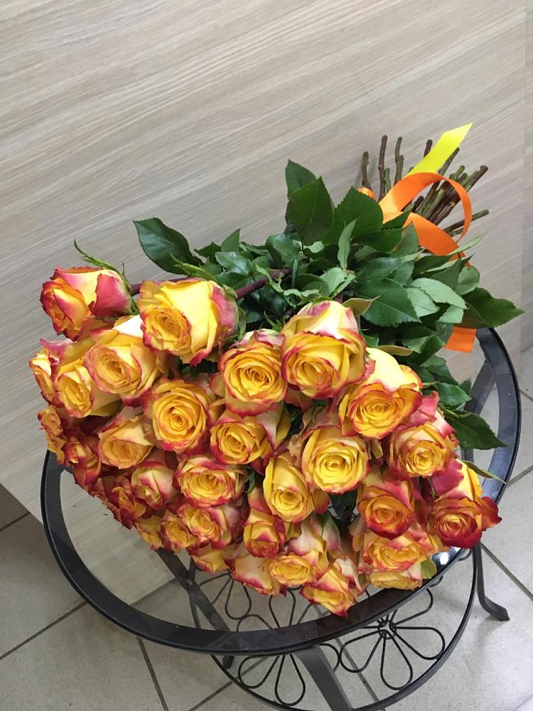 Букет Желтые розы в Возрождение