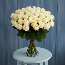 Букет 51 Белая роза Эдлесс Лав #REPLACE_PRED# Возрождение