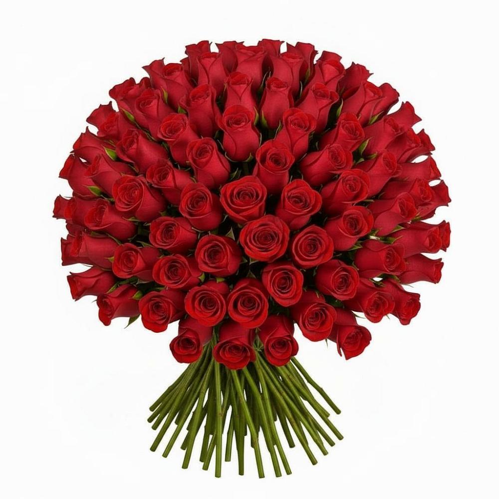 Букет Красные розы Чери Лав в Возрождение