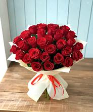 Букет 29 Красных роз в Возрождение