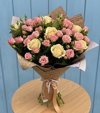 Букет цветов из:  Розы #REPLACE_PRED# Возрождение