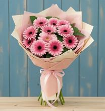 Букет цветов из:  Герберы в Возрождение